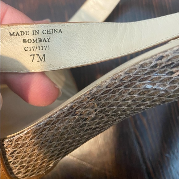 Max Studio Platform Snake Sandals - Picture 9 of 11